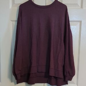 Z Supply Plum Knit Top